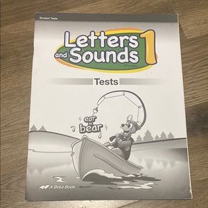 A Beka Book Letters and Sounds 1 Tests
